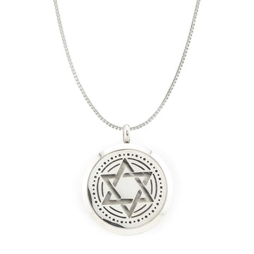 Star of David Essential Oil Diffuser Pendant